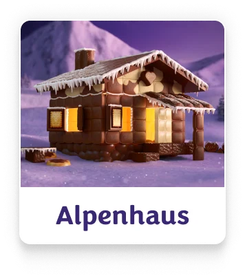 Bastelanleitung Alpenhaus