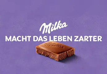 Milka macht das Leben zarter