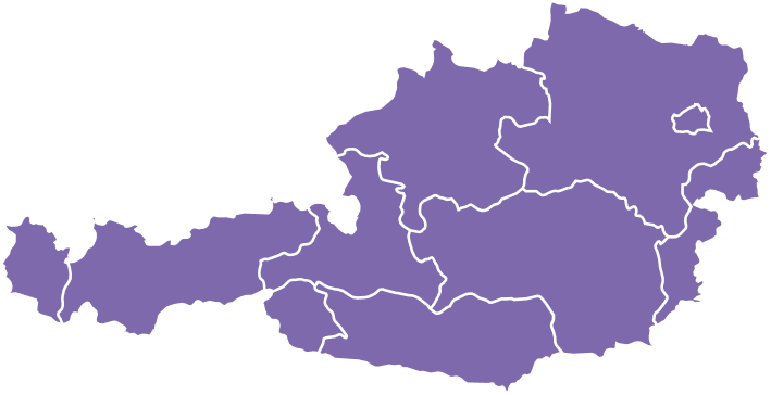 Österreich-Karte